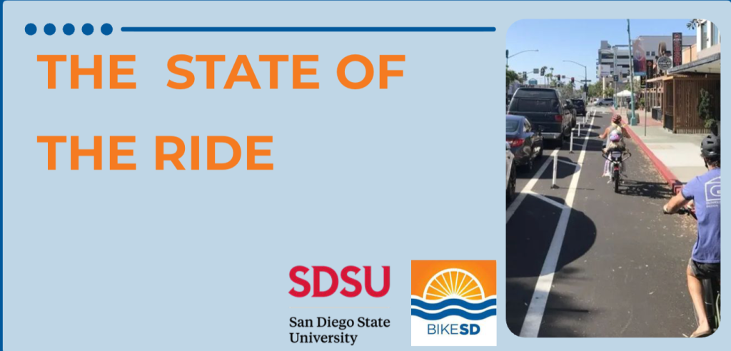 State of the Ride: SDSU and Bike SD Report on the State of Bicycling in San Diego
